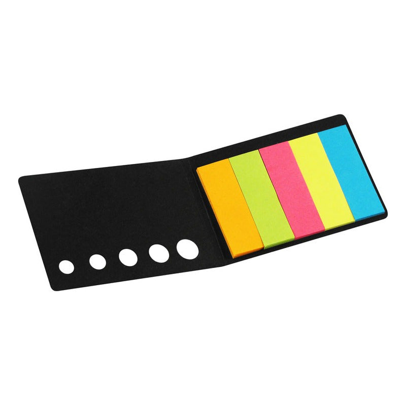 Pack 25 Unidades Set Ecológico Banderitas Adhesiva 5 Colores