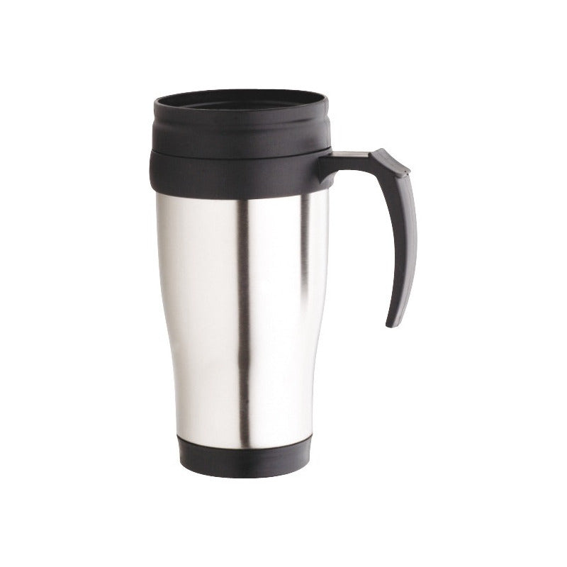 Mug Térmico Pared De Acero Inox Antivuelco 450cc Pack 20 Und