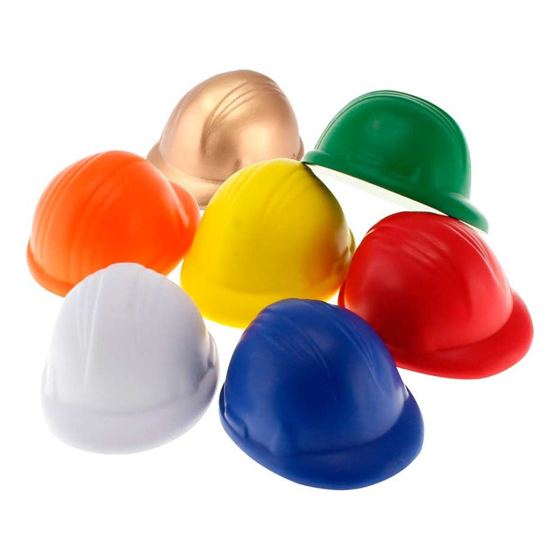 Pack 12 Cascos De Goma Anti-estress