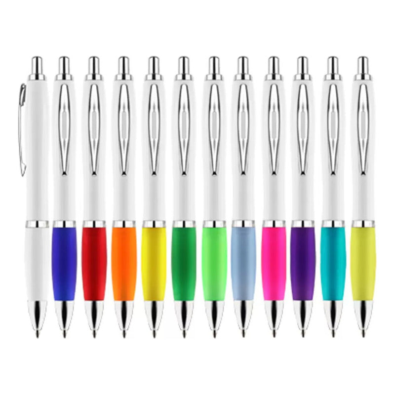 Bolígrafo Lápiz Promocional Cuerpo Blanco Pack 100 Unidades
