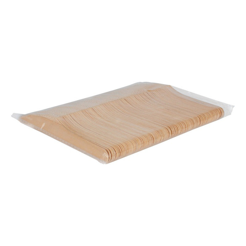 Pack 100 Cuchillos Madera Abedul Desechables Ecológicas
