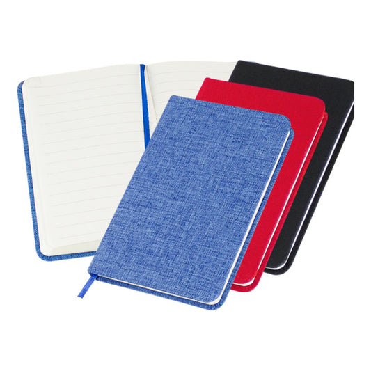 Libreta De Bolsillo Forrada En Tela Pack 10 Unidades