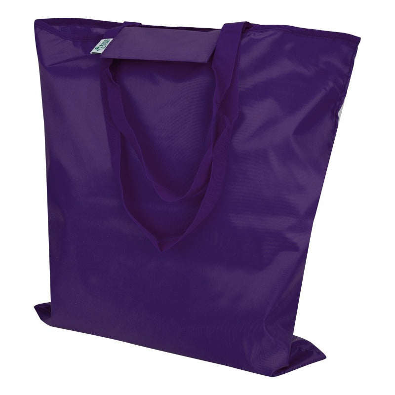 Bolsa De Compras Compactable En Tela Rpet Pack 10 Unds.