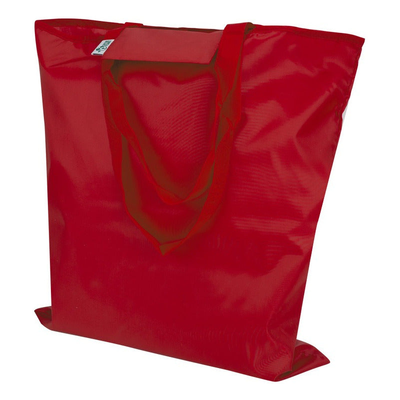 Bolsa De Compras Compactable En Tela Rpet Pack 5 Unds
