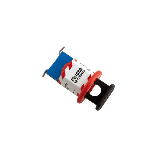 Bloqueo De Breaker Eléctrico Azul De 16 Mm Pack 2 Unidades