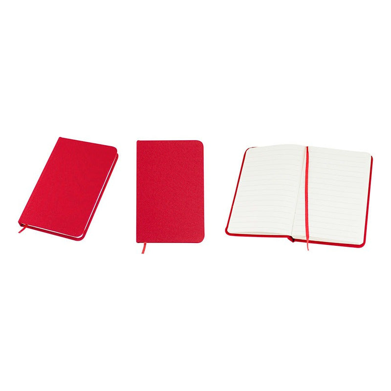 Libreta Bolsillo Forrada Tela 40 Unidades Color A Elección