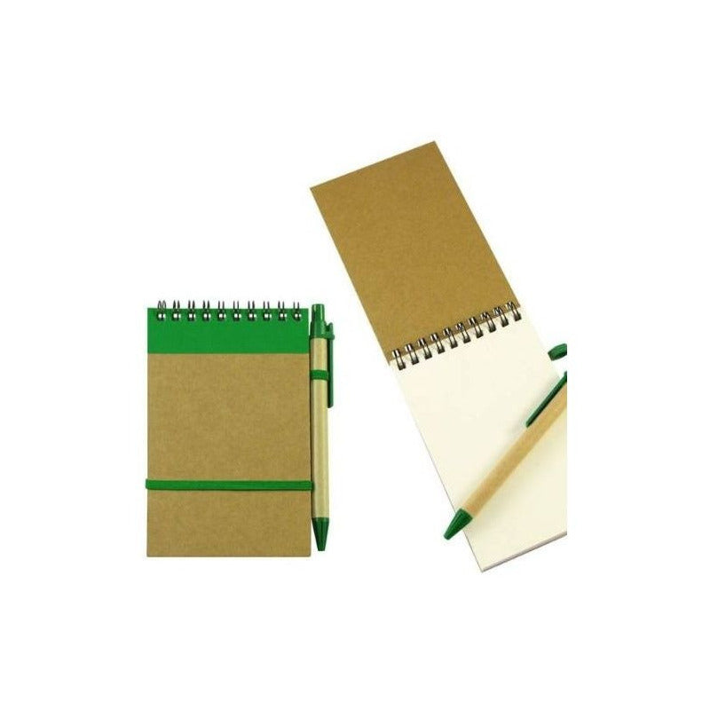 Libreta Ecológica Con Lápiz (disponible Colores Disponibles)