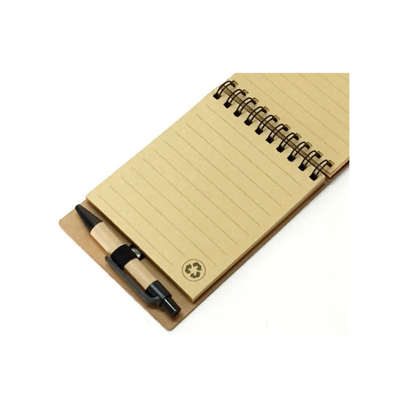 Set Ecológico Con Notas Adhesivas C/bolígrafo Corcho 50 Unds
