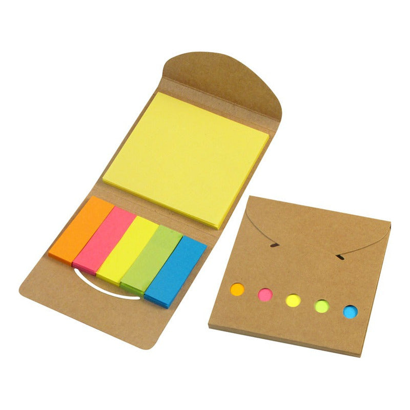 Porta Notas Adhesivas Ecológico Color A Elección