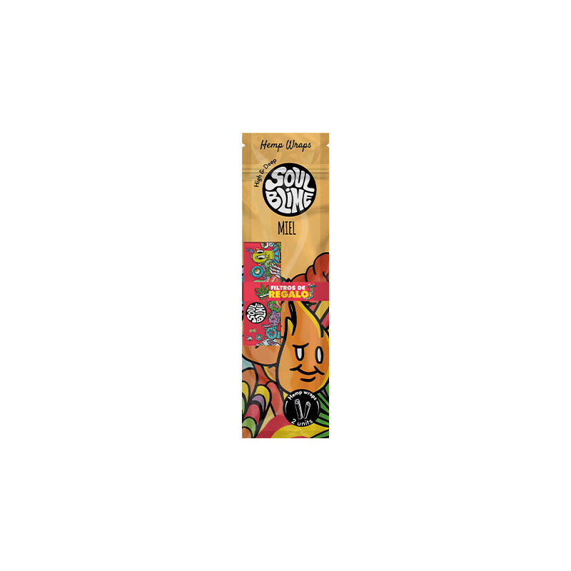 Soulblime Hemp Wrap + Filtros + Papelillos + Tips