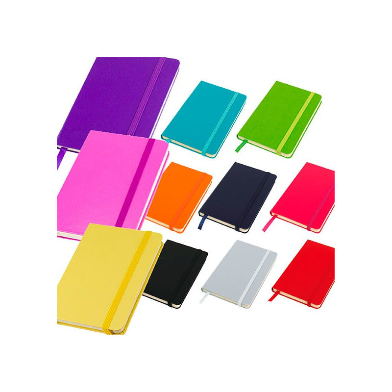 Libreta De Bolsillo Pu Pack 30 Unidades Color Disponibles