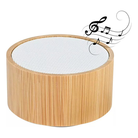 Parlante Altavoz Bluetooth De Bamboo  Flow