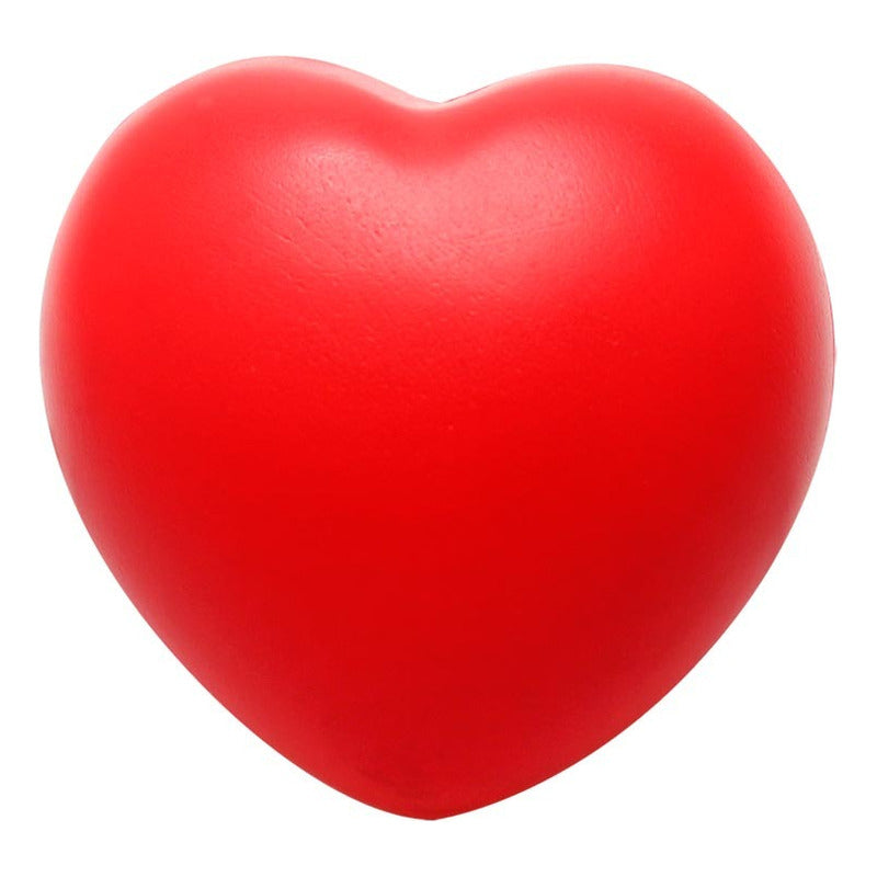 Corazones De Goma Anti-stress Pack 12 Unidades