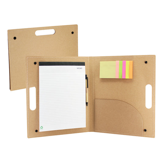 Carpeta De Cartón Ecológico Incluye Accesorios Pack 100 Unds
