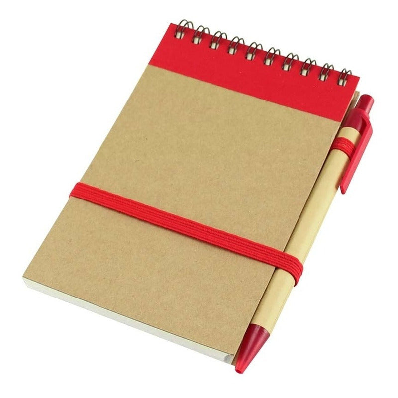 Libreta Ecológica Con Lápiz (disponible Colores Disponibles)