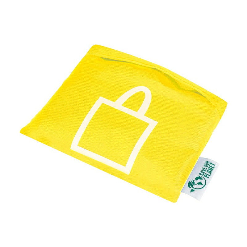 Bolsa De Compras Compactable En Tela Rpet Pack 10 Unds.
