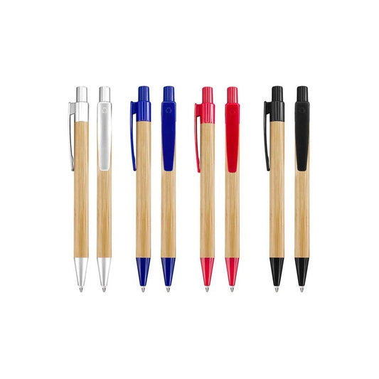 Bolígrafo Lápiz Ecológico De Bamboo Pack 12 Unidades