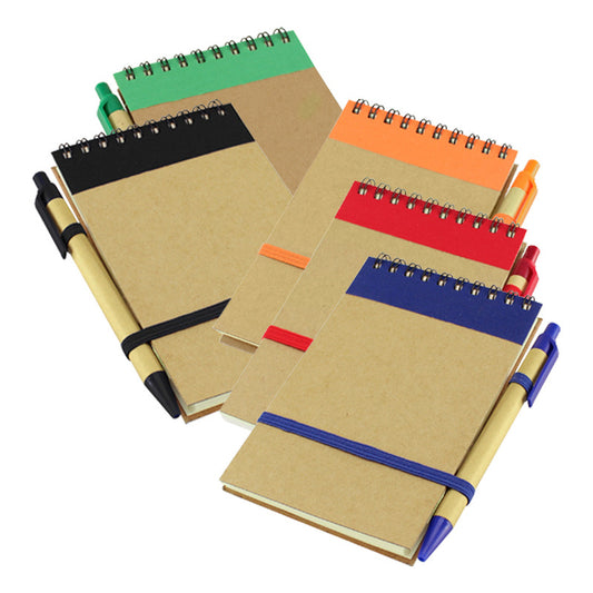 Libreta Ecológica Con Lápiz Pack 70 Uds. Color A Elección