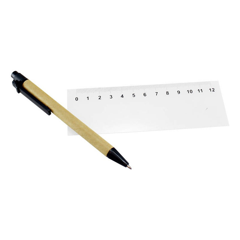 Set Estuche Ecológico Para Oficina Pack 3 Unidades