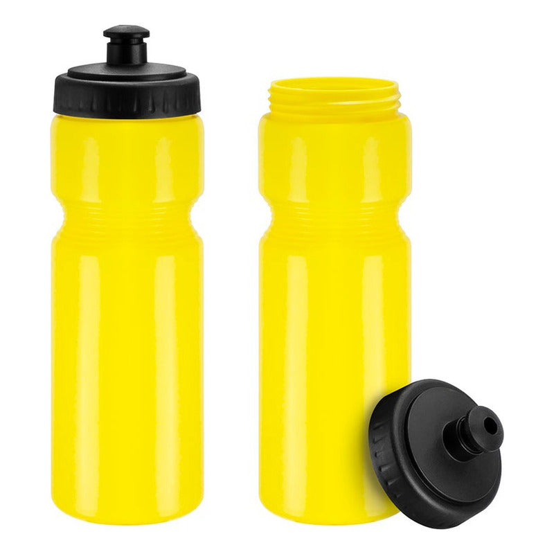 Set 12 Botellas Deportivas Plásticas Caramayola 700ml