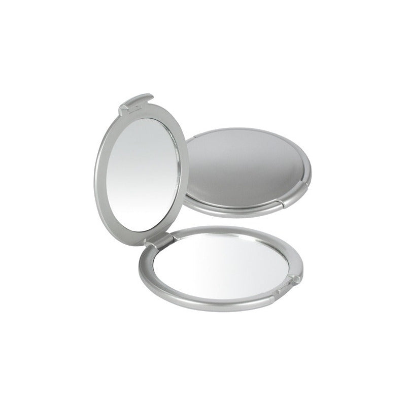 Espejos De Bolsillo Doble Plateado Pack 5 Unidades.