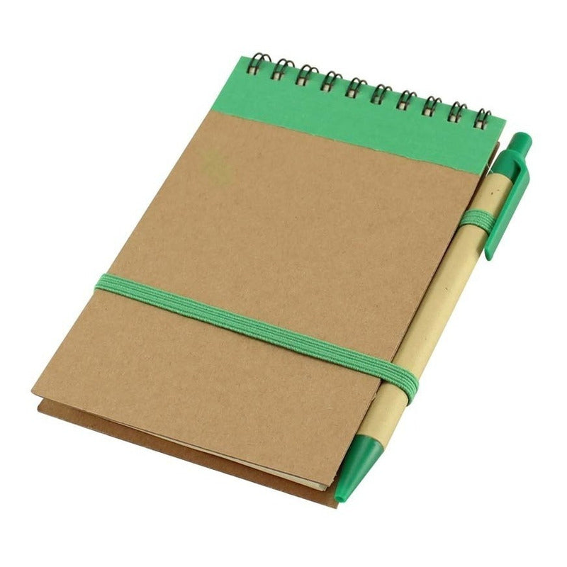 Libreta Ecológica Con Lápiz (disponible Colores Disponibles)