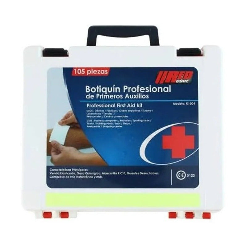 Botiquín Primeros Auxilios 25 Personas Equipado Pack 16 Unds