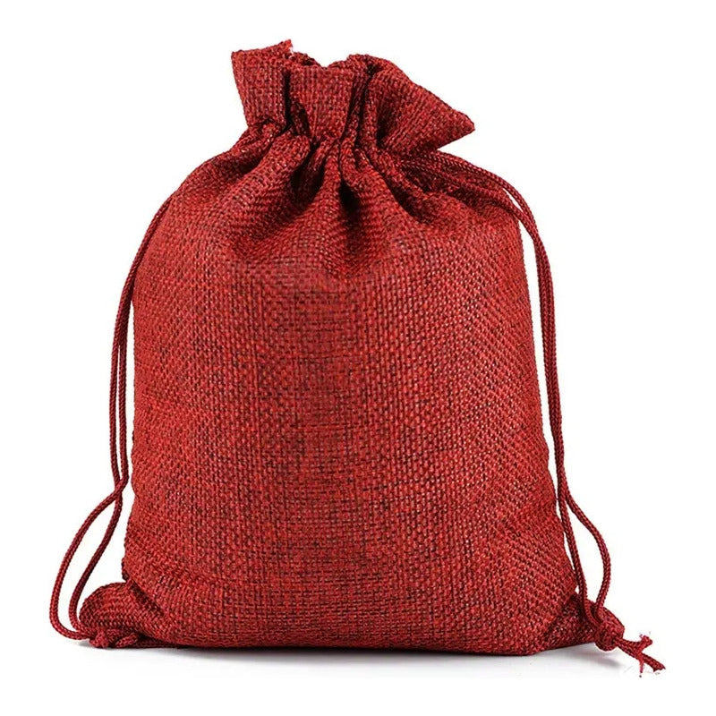 Pack 15 Bolsas Arpillera Sacos 7x9cm Colores Disponibles
