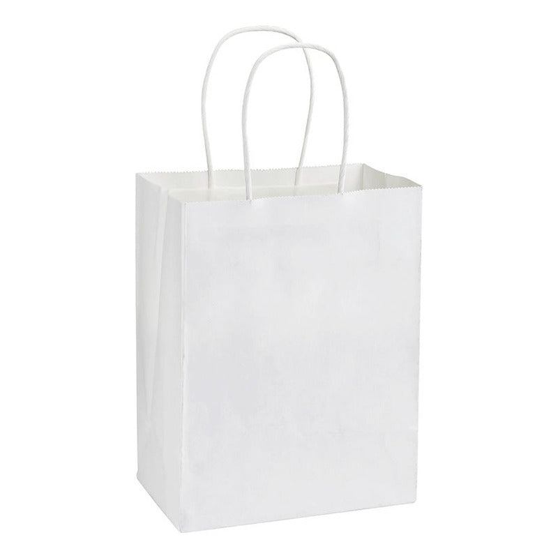 Bolsa De Papel Kraft 15x20x10 Cm Pack 100 Unidades