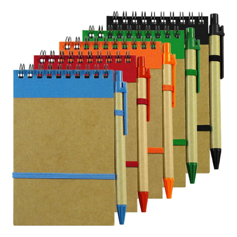 Libreta Ecológica Con Lápiz Pack 12 Unidades Oferta Del Mes