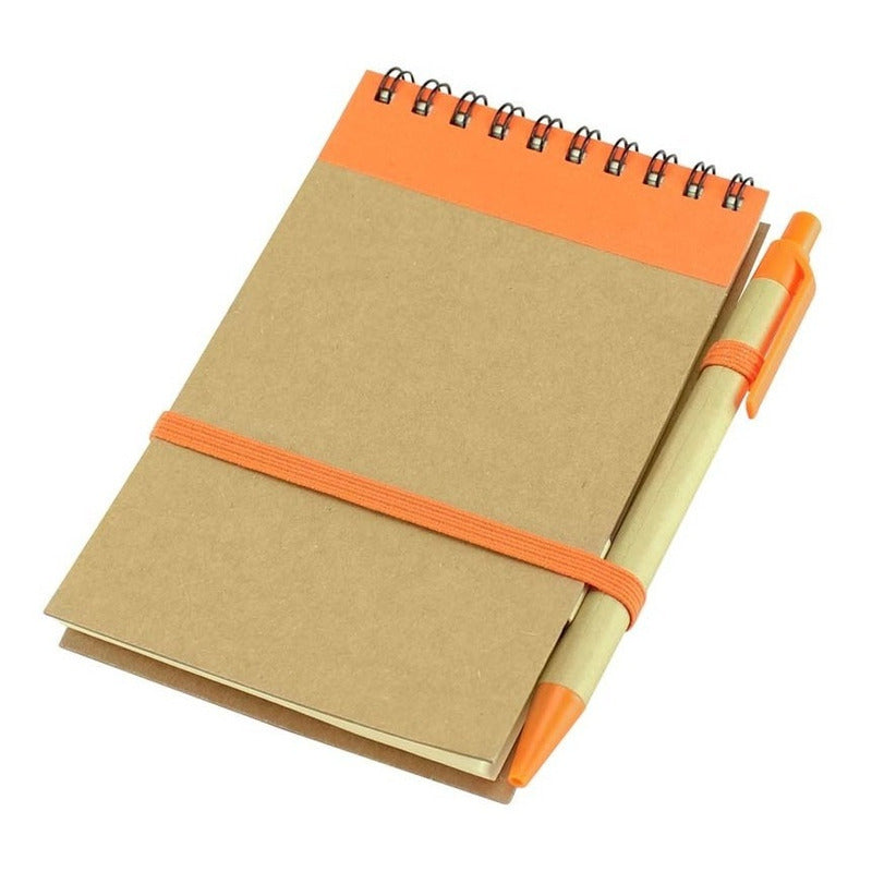 Libreta Ecológica Con Lápiz (disponible Colores Disponibles)