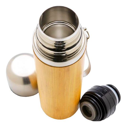 Termo Bamboo Acero Inoxidable