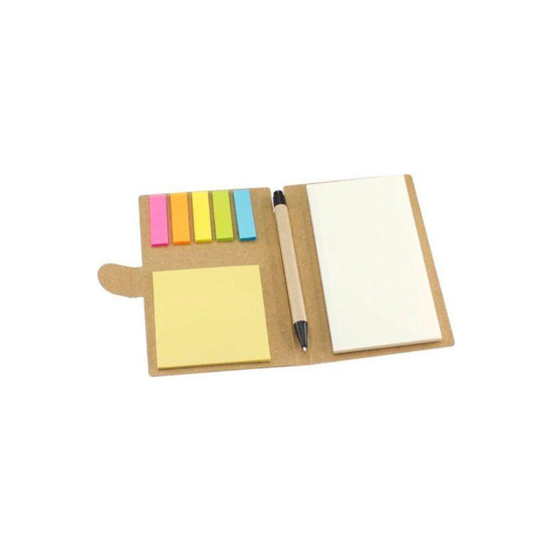 Libreta Set Ecológico Con Lápiz Y Accesorios Pack 100 Unds
