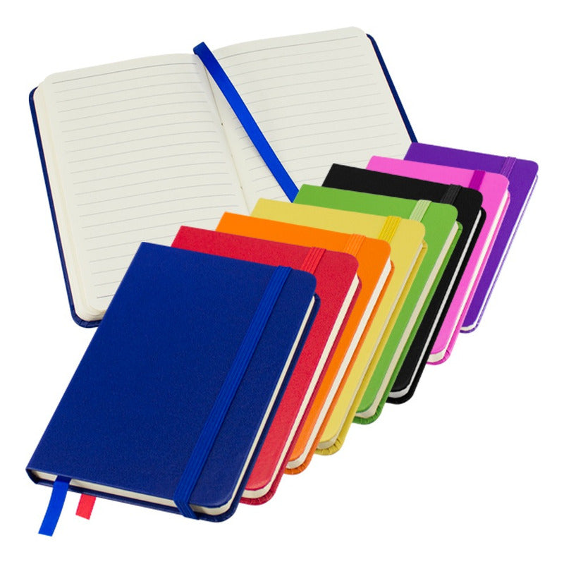 Libreta De Bolsillo Pu Pack 84 Unidades Colores Disponibles